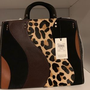 Coach 1941 Medium Rouge Multicolor Leopard bag